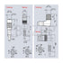 M12 4 Pin Male Actuator Sensor Signal Cable A-Coded Electrical Industrial Shield Cable for Automation Control, Fieldbus