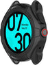 Fit for Ticwatch Pro 5 Case Cover, Scratch-Resistant Soft Durable TPU Clear Protective Cover Bumper Frame Protector Case Accessories for Ticwatch Pro 5 Smartwatch (Black)