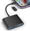 SZHAIYIJIN SD Card Reader for iPhone, Memory Card Reader with USB-C to Light-ning