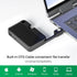 WARDIX 128GB Digital Voice Recorder Portable - with DSP Noise Reduction for Lectures Meetings, Built-in OTG Data Cable