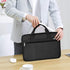 Voova Laptop Bag 15.6 Inch, 360° Protective Sleeve for MacBook Air 15 M2, Waterproof Computer Bag, Black