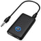 Upgraded Aux Bluetooth 5.0 Adapter for Car, 2 in 1 Bluetooth Transmitter Receiver for Hands-Free Calls