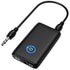 Upgraded Aux Bluetooth 5.0 Adapter for Car, 2 in 1 Bluetooth Transmitter Receiver for Hands-Free Calls