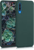 kwmobile Soft Slim Protective TPU Silicone Cover for Samsung Galaxy A50, Moss Green
