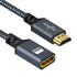 Twozoh HDMI Extension Cable 15FT, HDMI Male to Female HDMI Cord, HDMI