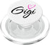 Glorious Grandma Names Gigi with Pink Heart Fun Aunt Grandma Mom Gift PopSockets PopGrip for