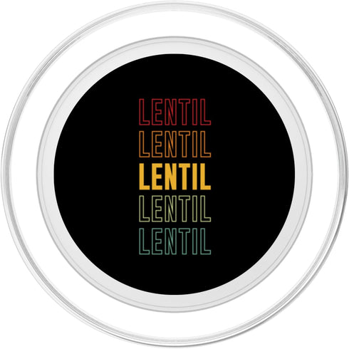 Lentil Apparel Lentil Rainbow PopSockets PopGrip for MagSafe