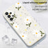 Soft Silicone Drop Protective Flower Case for Samsung Galaxy A53 5G, Creative Design - Daisy White