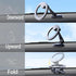 Fits MagSafe Car Mount for Universal Dashboard & Tesla Screen, Zinc Alloy Foldable Hands-Free iPhone Car Mount