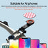 Quick-Release Mountain Bike Phone Mount, Out-Front Aluminum Holder for 4.7-7.0" Smartphones and iPhone