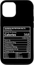 Food Nutrition Facts Educational Design Studio Quinoa Nutrition Facts Informational Food Chart Design Case for iPhone 12/12 Pro