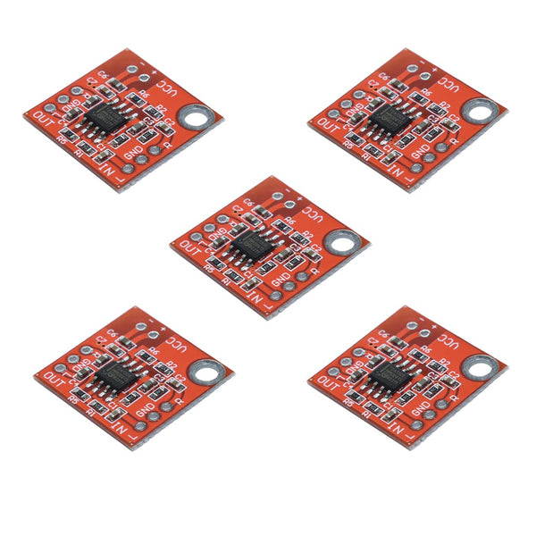 HiLetgo TDA1308 Stereo Headphone Amplifier Board - 5pcs Headset Amp Preamplifier Module, DC 3V-6V.