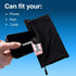MMOBIEL Phone Holder for Running, Stretchable Armband 12 to 15 inch for All Phones - Black