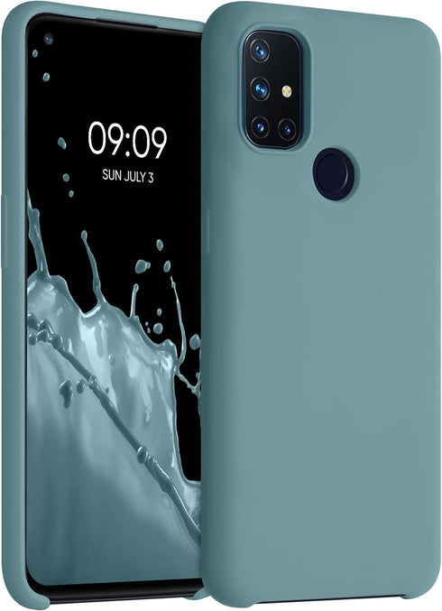 kwmobile Case Compatible with OnePlus Nord N10 5G - TPU Silicone Phone Cover with Soft Finish (Arctic Night)