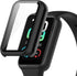 Case for Amazfit Band 7 - PC Protective Cover with Tempered Glass Film, Smartwatch Screen Protectors Accessories