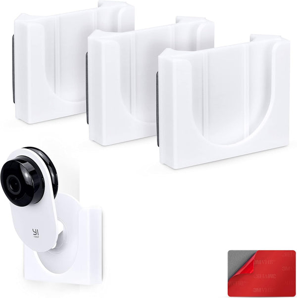 Corner Wall Mount for YI Home (3 Pack) Security Camera, Adhesive Holder, No Hassle Bracket