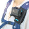 Adjustable Backpack Shoulder Strap Mount Camera with 360 Degree Rotating Base for GoPro Hero 12 Black, Hero 11/9/8 &