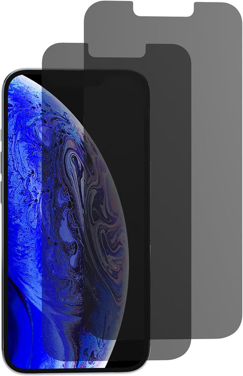 Spy-Fy iPhone 15 Pro Max Privacy Screen Protector - Pack of 2 Films with Installation Kit for Enhanced Privacy.