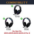 SOULWIT Professional Earpads Replacement for Logitech G733 G535 G335 Lightspeed Wireless Gaming Headset, Ear Pads Cushions with Comfort Noise Isolation Foam - G733 CG Grey
