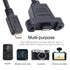 cablecc Micro USB 5Pin Male to Female Extension Panel Mount Type Cable, 50cm