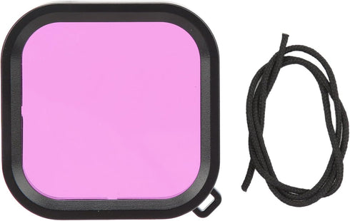 Underwater Camera Dive Filters for GoPro 10 11 Black, Waterproof Housing Case and Lanyard for Underwater Photography