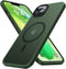 Magnetic Case for iPhone 13 & iPhone 14 for MagSafe, 10FT Military Grade Protective Slim Translucent