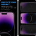 imluckies 2 Pack Matte Privacy Screen Protector for iPhone 14 Pro Max, 6.7", Anti-Spy, Anti-Fingerprint, Easy Install