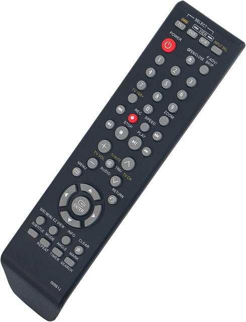 AK59-00061J Replacement Remote Control for Samsung DVD VCR Combo, Models DVD-V9800, DVD-V9700