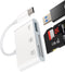 Kefiany USB C Hub TF Micro SD Card Reader USB 3.0 Docking Station