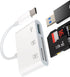 Kefiany USB C Hub TF Micro SD Card Reader USB 3.0 Docking Station
