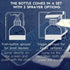 Screen Cleaner Spray (16oz+16oz), Large 32oz Kit for LCD LED TVs, Smartphones, Laptops, with Microfiber Cloths