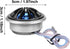 Qiilu Tweeter Car Speakers, Horn Tweeters for Car Audio, 1 Pair Super Power Loud Dome Tweeter 150W