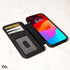 Case-Mate Wallet Folio for iPhone 15 Pro Max, Black, 12ft Drop Protection, Magnetic Flip Folio Cover with Cash and Card