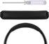 Replacement QC35 Protein Leather Headband Pad for Bose QuietComfort 35II Gaming, QC35 II, QC35, QC25 Headphones