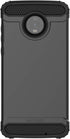 ENCASED Heavy Duty Moto Z4 Case, Military Grade Rugged Phone Protection Cover in Black