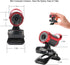 Yoidesu Webcam,360 USB Cam Desktop Laptop Camera,Manual Focus Webcam with Built-in Microphone,Clip-on Mini Plug