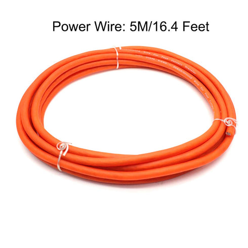 6 Gauge Amp Auto Car Audio System Speaker Kit Amplifier Install Wiring Cable 1200W Make Connections & Brings Power to Your Subwoofers and Speakers