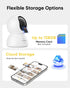 BoyKeep 2K 2-Way Indoor Camera, Cameras for Home Security with Motion Detection, Pet Camera Indoor with Phone App