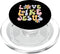 Groovy Love Like Jesus Religious God Christian Graphic PopSockets PopGrip for MagSafe