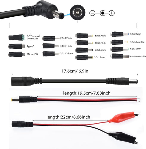 Amtake 4A 144W 3V~36V 3V 5V 12V 24V 30V 36V 14 Adjustable Universal Power Supply Adapter Adjustable Variable Switching