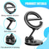 Ywdiml 360 Car Phone Holder, Rotation Adjustable Letter E Design Magnetic Dashboard Smartphone Mount, Automobile
