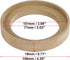 X AUTOHAUX 2Pcs Car Speaker Spacer Ring Adaptor Brackets for 3 Inch Speakers, Universal Mounting Spacer