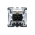 Gateron KS-8 Black Switches for Mechanical Keyboards, 3-pin Black-Shell Compatible with SMD RGB Light-Pack 20