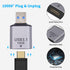 Poyiccot USB 3.1 to USB C Adapter 10Gbps, USB C to USB Adapter 3.1 Gen 2, USB C Female to USB Male Adapter for Laptop