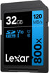 Lexar Blue Series SDHC Memory Card, 32 GB, UHS-I U1 Class 10 for High-Speed Data Transfer