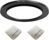 67mm to 86mm Camera Lens Adapter, Step Up Ring Adapter with Premium Lens Wiping Cloth 2 Pack
