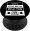 PopSockets PopGrip: Wife Dog Mom Realtor Real Estate Agent Swappable Grip for Phones & Tablets