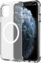 amCase Cellular Phone Case - Compatible with MagSafe, iPhone 11 Pro Max (6.5"), Shock-Absorbent, Clear