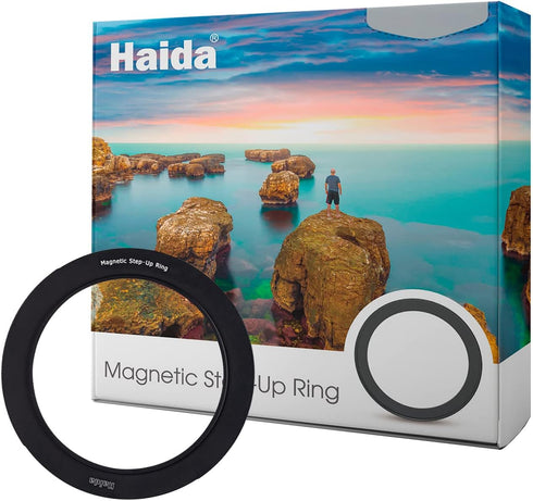 Haida HD4669-7282 Magnetic Step Up Ring Adapter, 72mm to 82mm