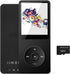 imkavery 128GB MP3 Player with Bluetooth 5.2, Portable Black Music Player for Kids
